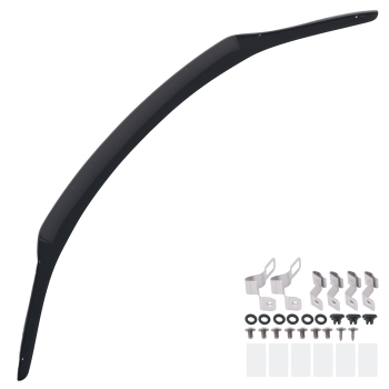 Black Front Protector Bonnet compatible for Toyota Hilux N80 2015-2020 Guard Shield