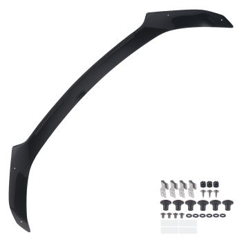 Acrylic Front Guard Bonnet compatible for Isuzu D-MAX 2020-2024 Black Protector