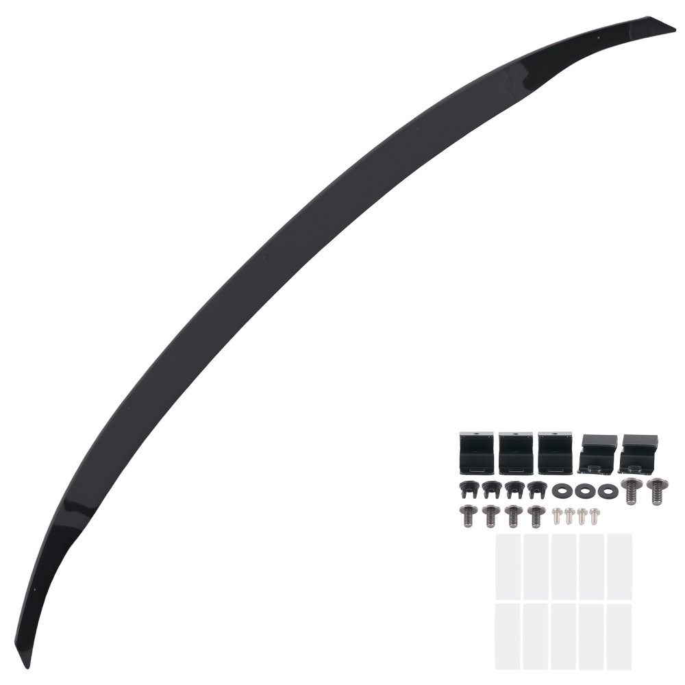 Acrylic Bonnet Protector compatible for Jeep Grand Cherokee 2011-2017 Front Black 2.5mm