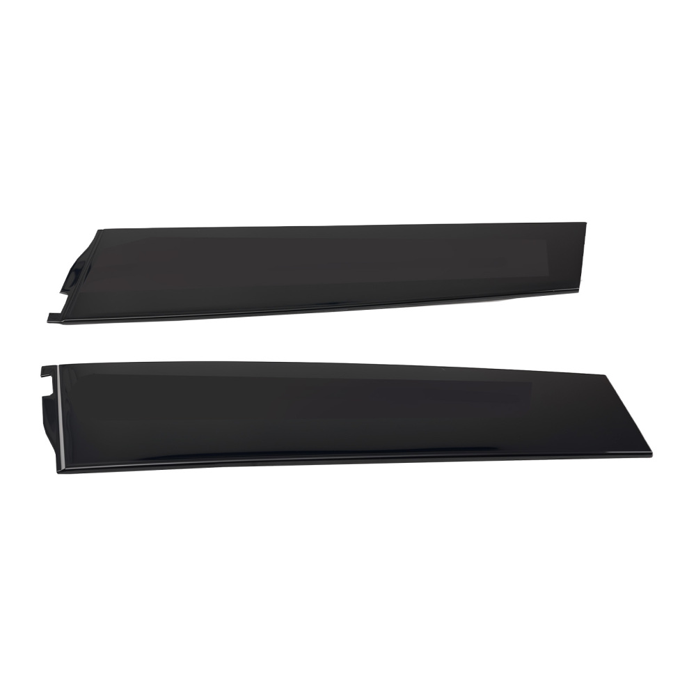 B Pillar Door Applique compatible for Chevrolet Tahoe 2015-2018 84263148 84263149 Black