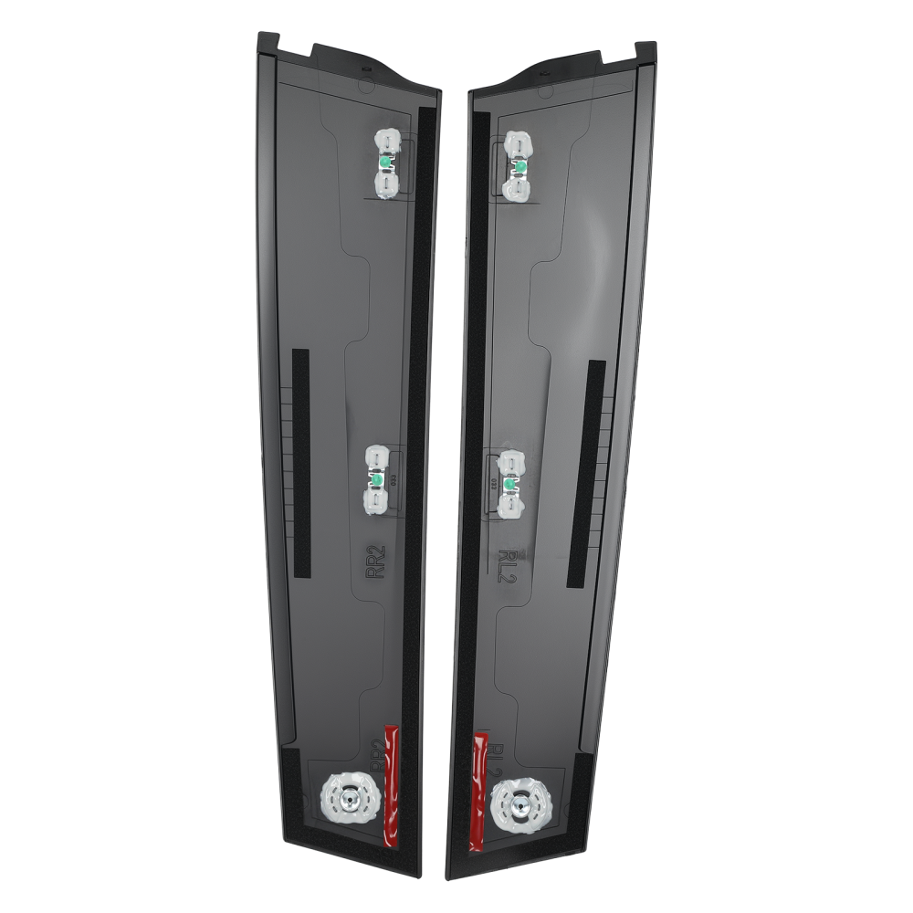 B Pillar Applique compatible for Chevrolet Suburban 3500 HD 16-18 22837467 22837468