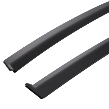 Door Pillar Sash Garnish Trim compatible for Honda Civic 2 Door 3 Door 1992-1995 ABS