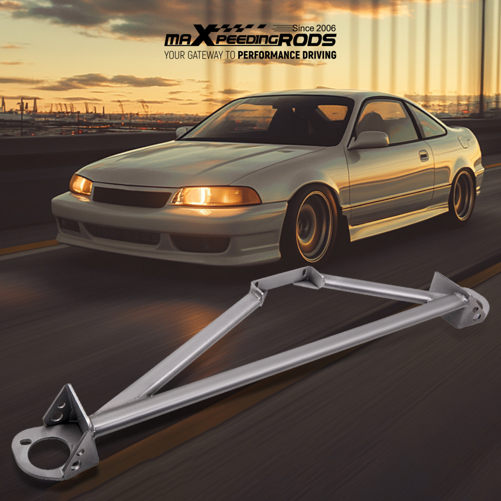 Front Upper Strut Bar Brace compatible for Honda Civic EG EK 1992-2000 Del Sol 92-97