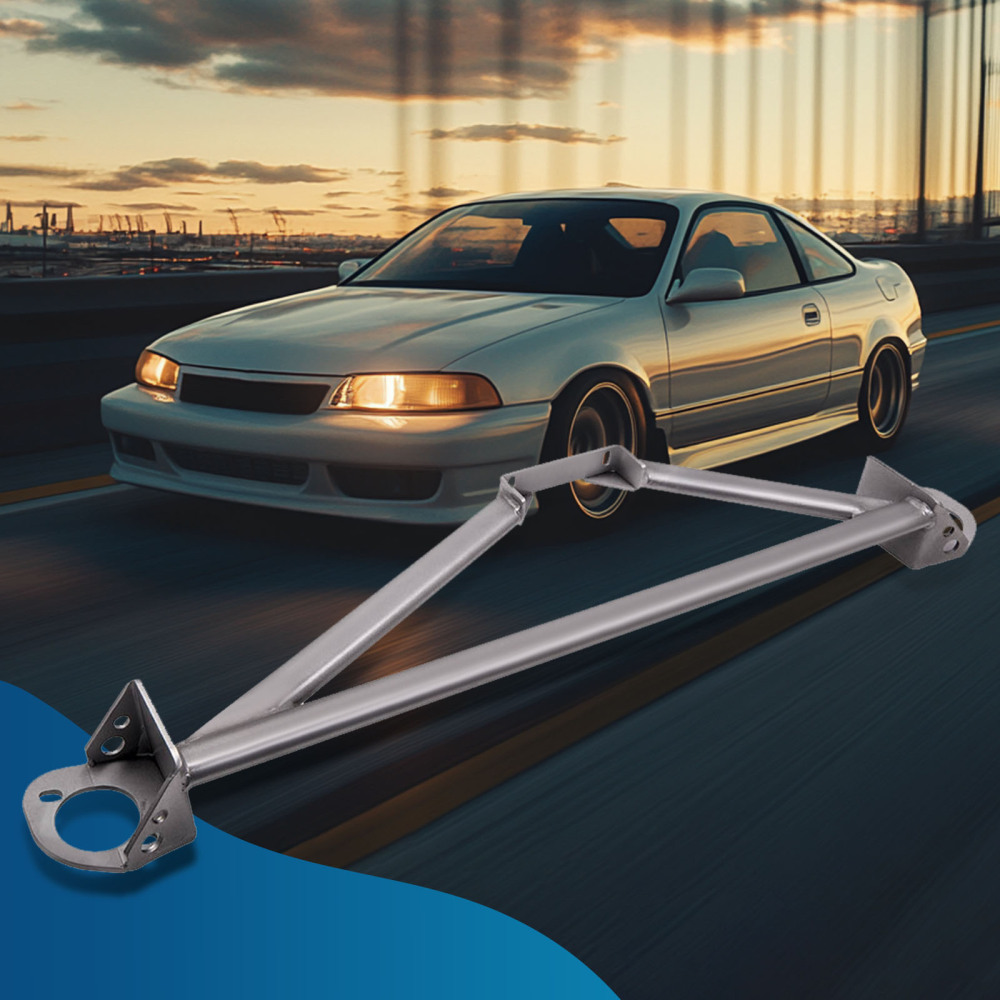 Front Upper Strut Bar Brace compatible for Honda Civic Del Sol EG EK 92-00