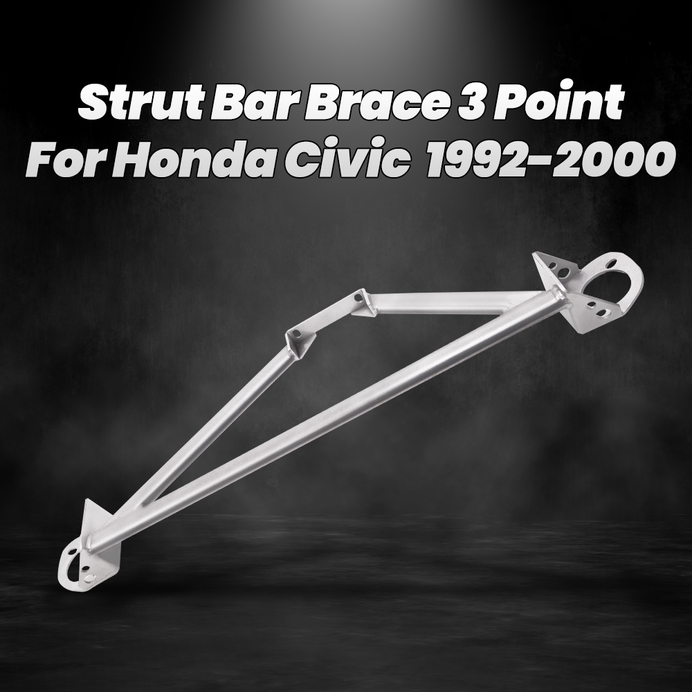Front Upper Strut Bar Brace compatible for Honda Civic EG EK 1992-2000 Del Sol 92-97