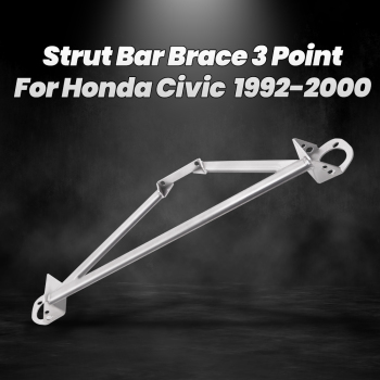 Front Upper Strut Bar Brace compatible for Honda Civic EG EK 1992-2000 Del Sol 92-97