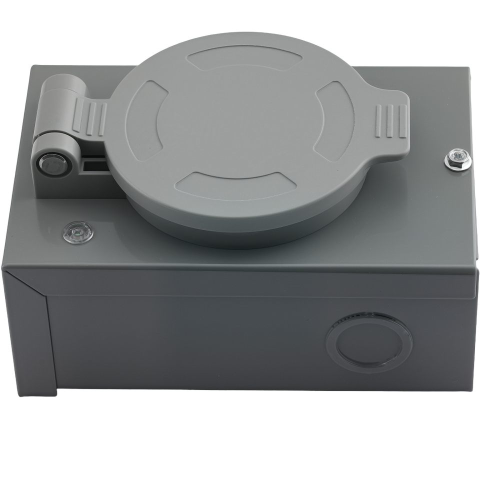 30A Manual Power Transfer Switch 7500W Single Phase Gray Steel 31410CRK