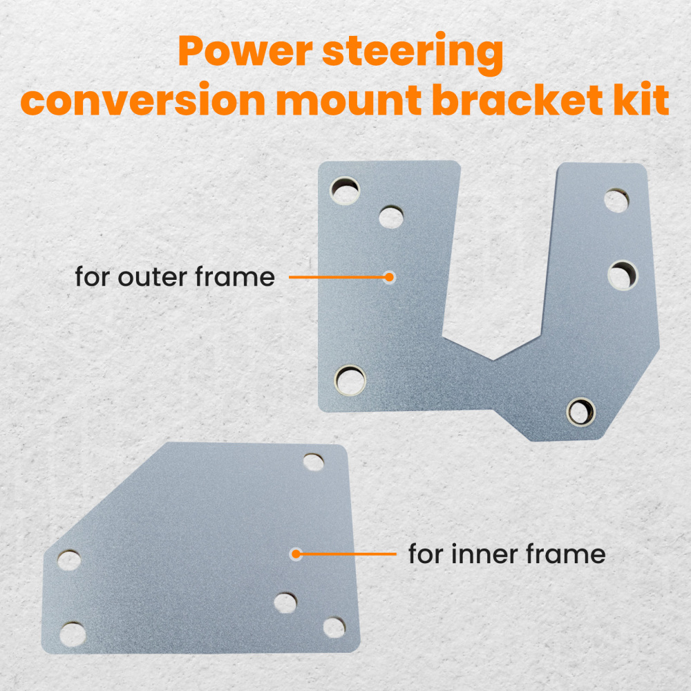 Bracket Kit Power Steering Conversion compatible for GMC Truck/1000 Series 1960-1966