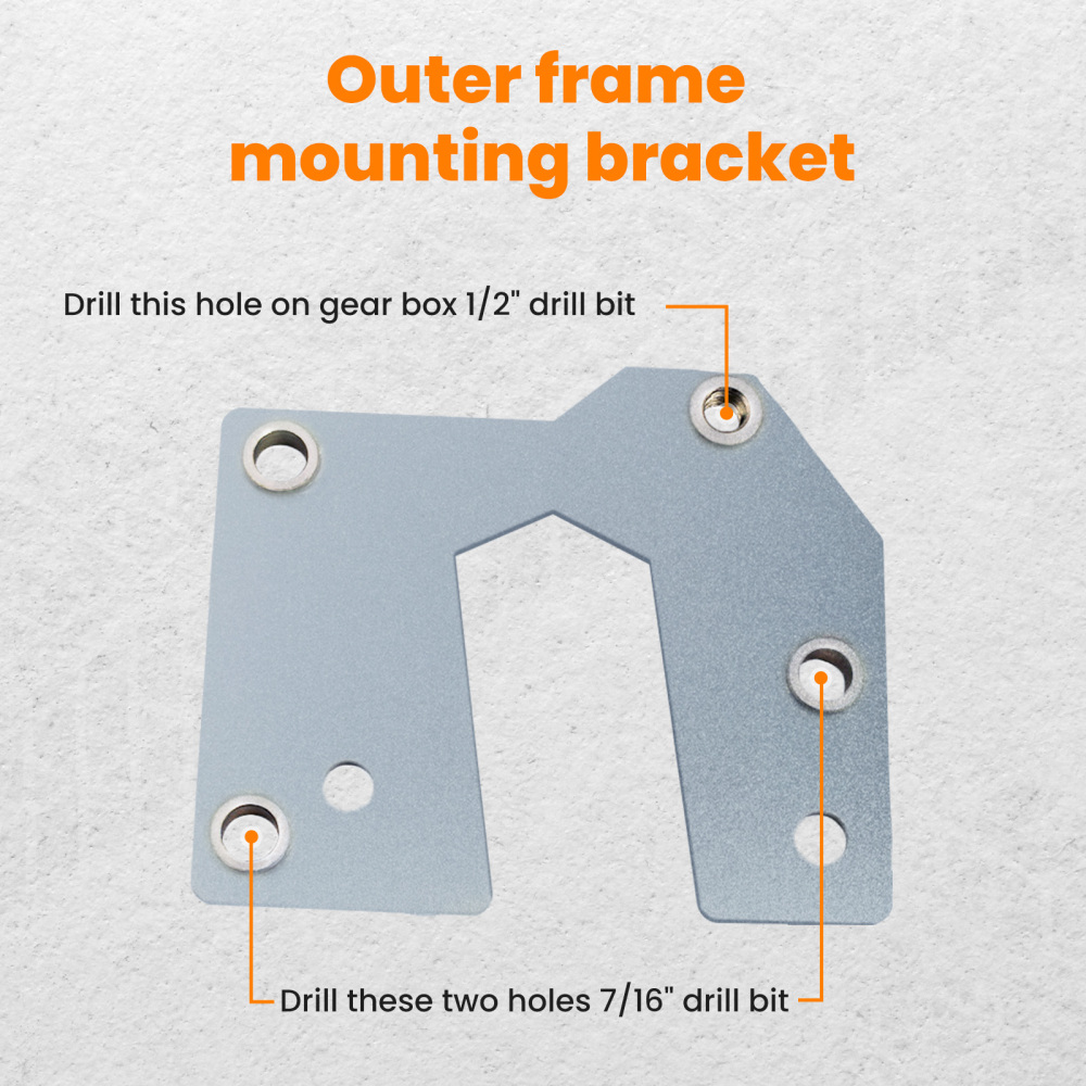 Bracket Kit Power Steering Conversion compatible for GMC Truck/1000 Series 1960-1966