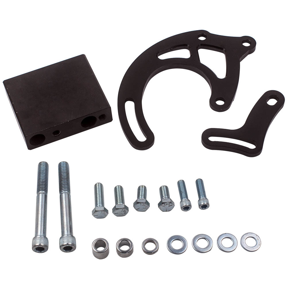 Power Steering Pump Bracket Kit Compatible for Big Block 396 454 BBC for Saginaw P Series