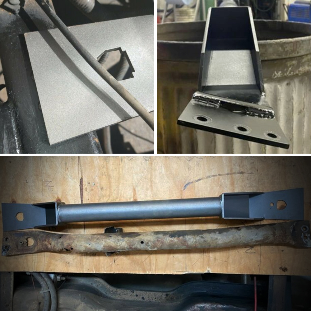 Front Fuel Tank Support Crossmember Kit compatible for Chevy Silverado compatible for GMC Sierra