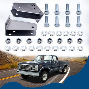 Front Axle Pivot Drop Bracket Kit For Ford F250 4X4 4WD 2-3 Lifts 1980-1998