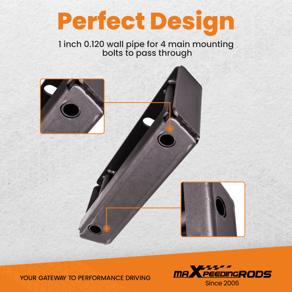 Front Left & Right Swap Adapter Kit compatible for Ford F100 Crown Vic