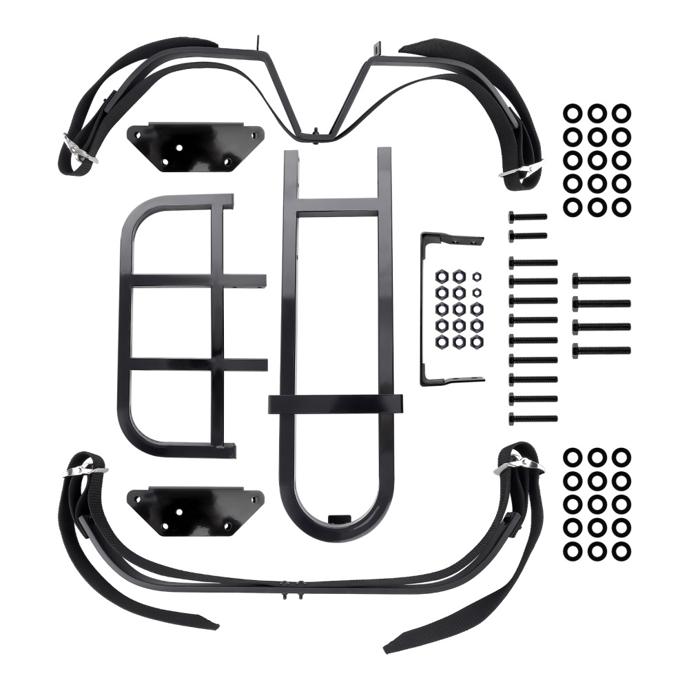 Compatible for Golf Cart Bag Holder Bracket Rear compatible for Seat Attachment for Club Car compatible for EZGo Yamaha