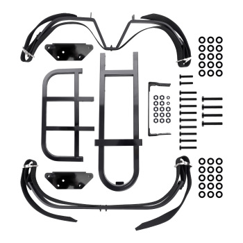 Compatible for Golf Cart Bag Holder Bracket Rear compatible for Seat Attachment for Club Car compatible for EZGo Yamaha