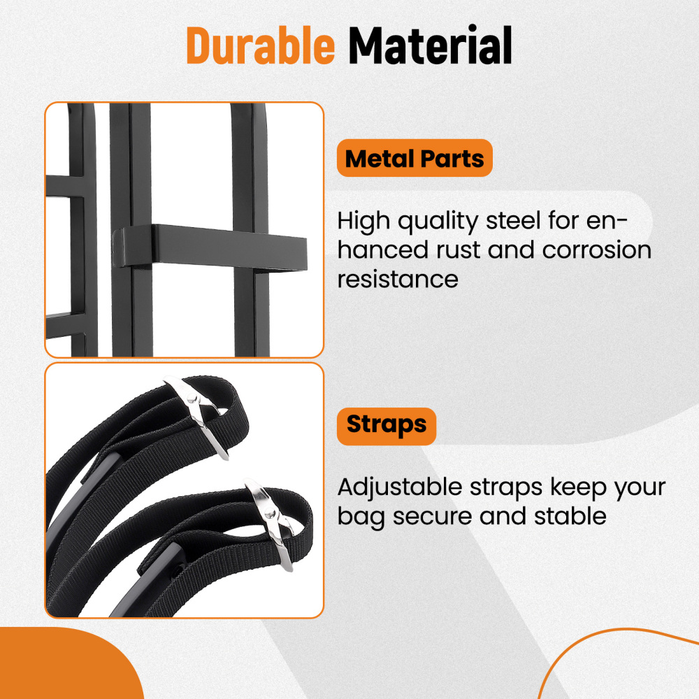 Compatible for Golf Cart Bag Holder Bracket Rear compatible for Seat Attachment for Club Car compatible for EZGo Yamaha