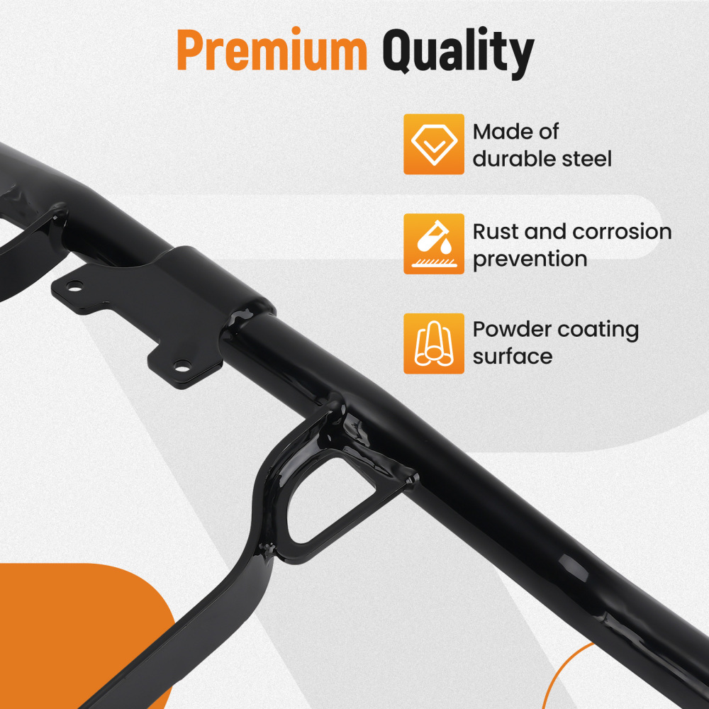 Engine Guard Flat Out Crash Bar compatible for Harley Street Glide Road Glide 2014-2023