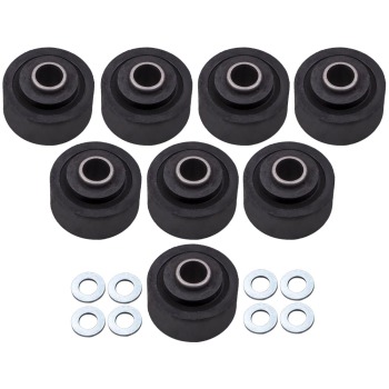 Body Mount Rubber Cushion Bolts Kit For Holden HQ HJ HX HZ Sedan Wagon Coupe