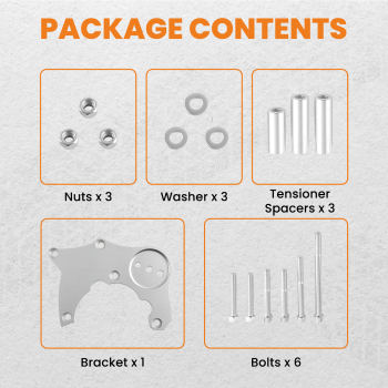 LS R4 compatible for AC Compressor Bracket for FACTORY LS LQ LS2 LS3 LS6 Vortec Truck 1999-2013