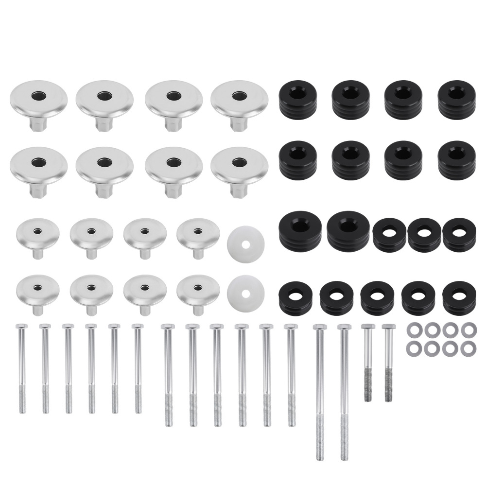 Heavy Duty Cab Mount Kit compatible for Ford F-250 F-350 1999-2007 KF04058BK