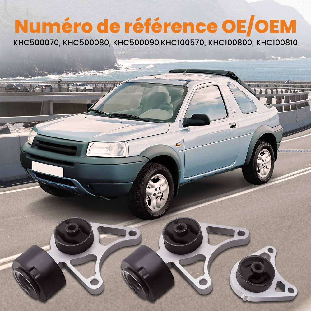 1 Posteriore Differenziale Mount Khc500070 Khc500080 compatibile per Land Rover Freelander