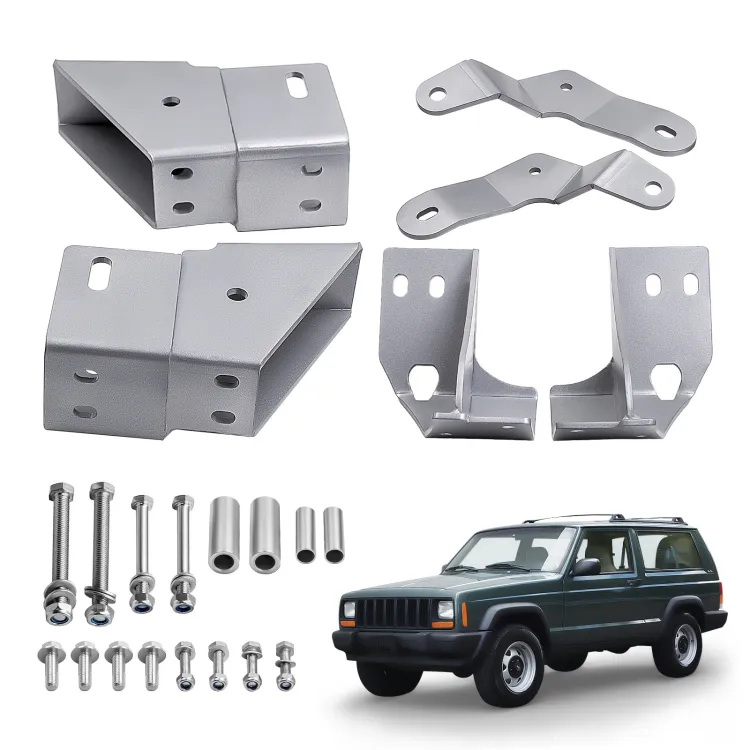 Adjustable Heavy Duty Front Lower Control Arms Kit For Jeep Cherokee Xj 1984 01 Rubchvfsqlbavllq - Foto 9