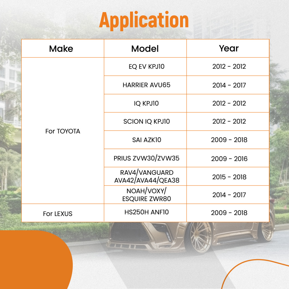 Anti lock Pump Assembly Brake booster compatible for TOYOTA EQ EV KPJ10 47070-47050