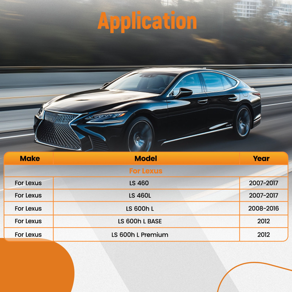 ABS Pump Brake BoosterFor compatible for Lexus LS460 460L LS600HL 47070-5004047070-50020