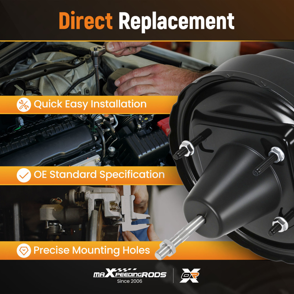 Power Vacuum Brake Booster compatible for Lexus IS300 2001-2005 3.0L 53-2515 4461053190