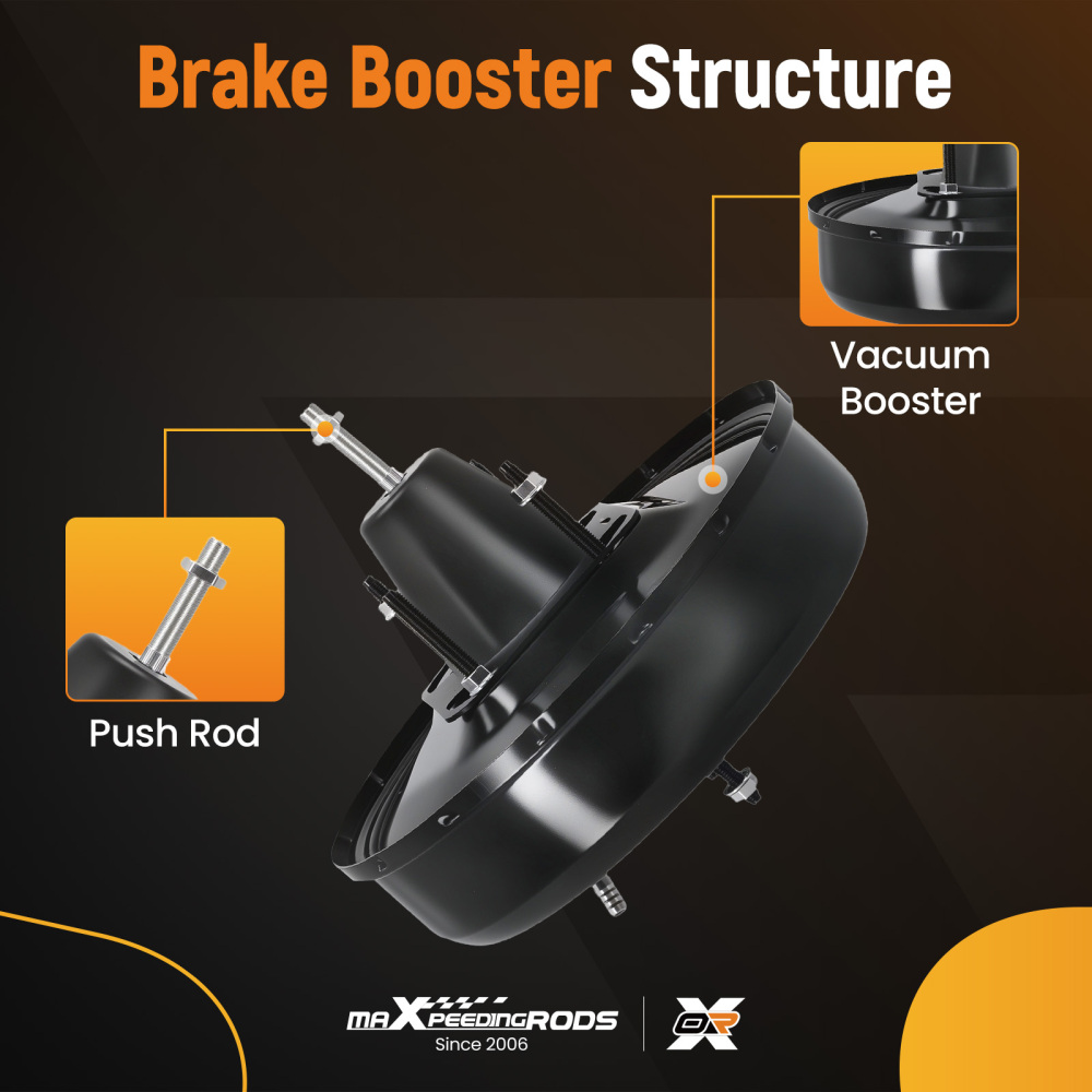 Power Brake Booster compatible for Toyota Tundra 2000-2006 V6 V8 446100C011 446100C012