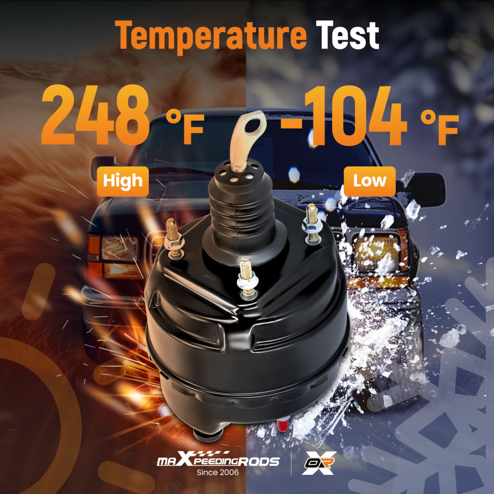 Power Brake Booster Vacuum compatible for Ford Fairmont 5.0L/4.2L V8 1981-1983 5473207