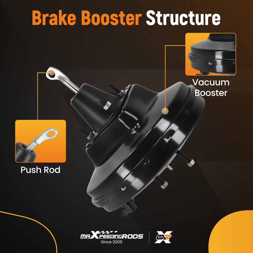 Power Vacuum Brake Booster compatible for Ford Bronco V8 5.0L 1989-1993 5474210 E9TZ2005B