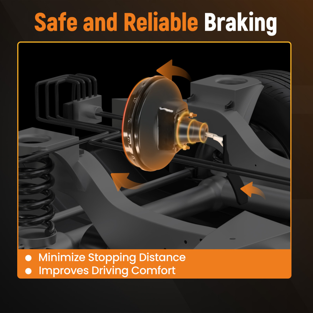 Power Vacuum Brake Booster compatible for Ford Bronco V8 5.0L 1989-1993 5474210 E9TZ2005B