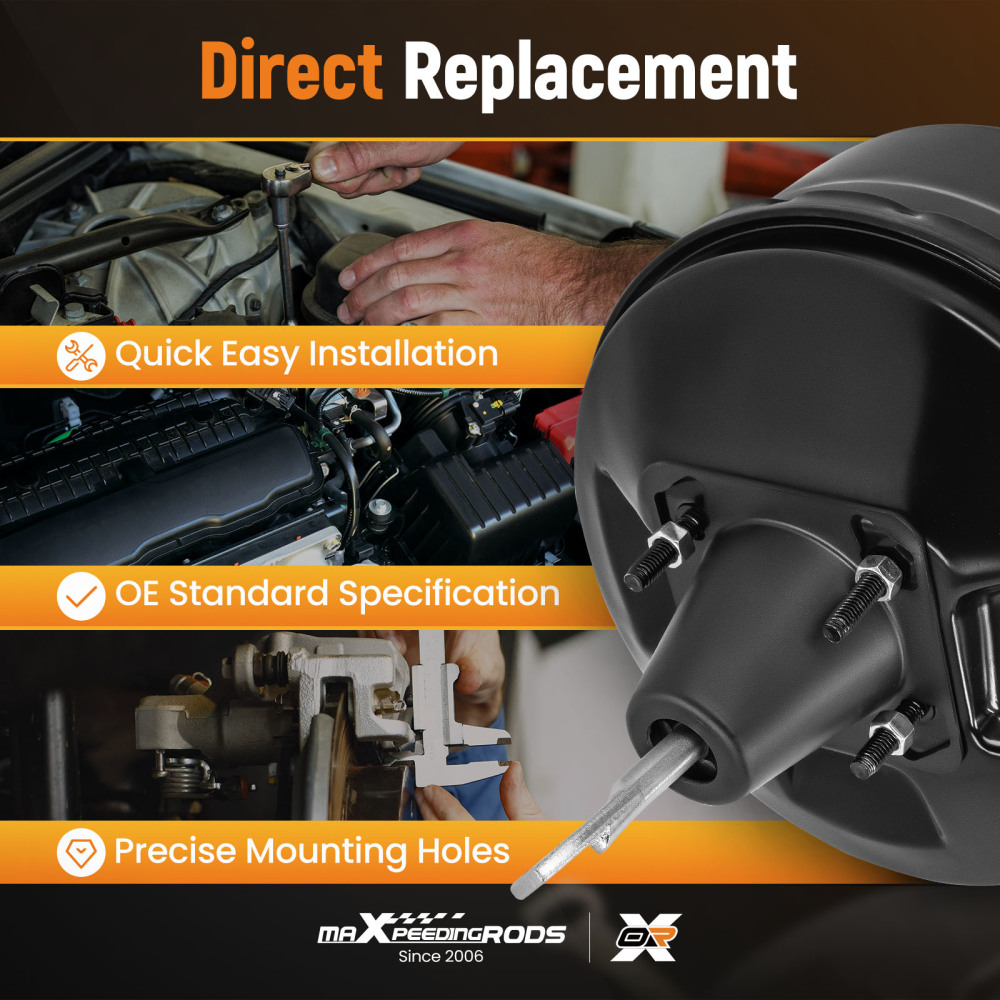 Power Brake Booster compatible for Ford F-250 F-250 HD 5474400 54-74400 F5TZ2005CA