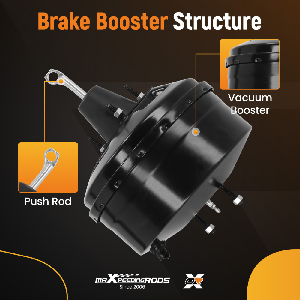 Power Brake Booster compatible for Ford F-250 F-250 HD 5474400 54-74400 F5TZ2005CA