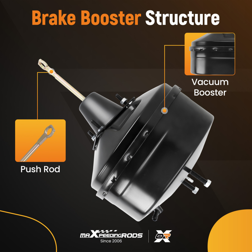 Power Brake Booster For 97-08 compatible for Ford F-150 F-250 Lobo compatible for Lincoln Blackwood 54-74408