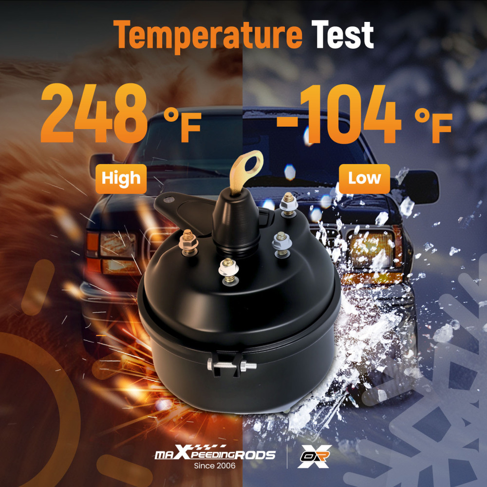 Power Brake Booster compatible for Ford Mustang 1967 1968 1969 1970 54-76201