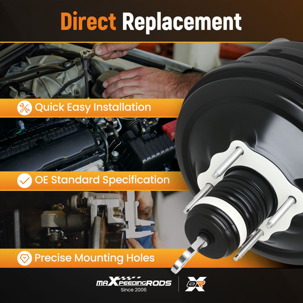 Power Brake Booster compatible for Chrysler TownCountry compatible for Dodge Grand Caravan 2011-2016