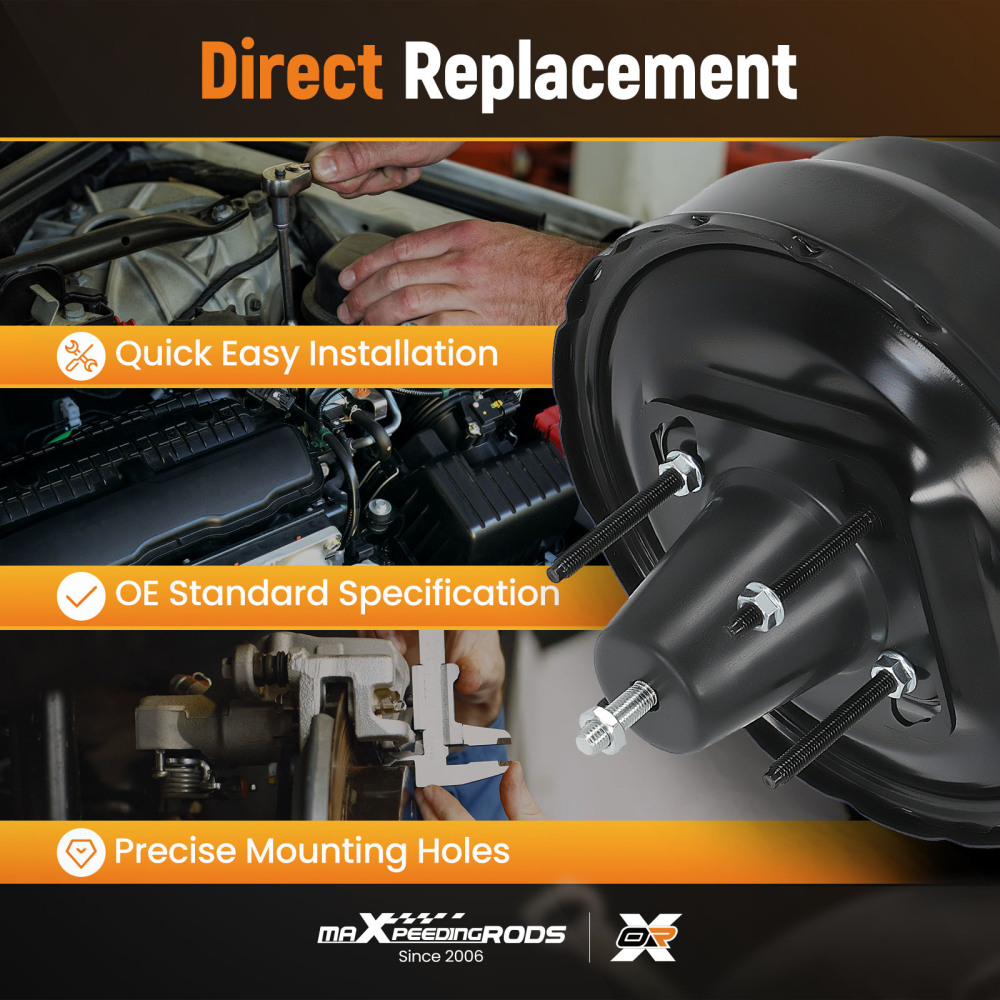 Power Brake Booster-Vacuum compatible for Nissan Xterra 4WD 2000 2001 536006 472107B400