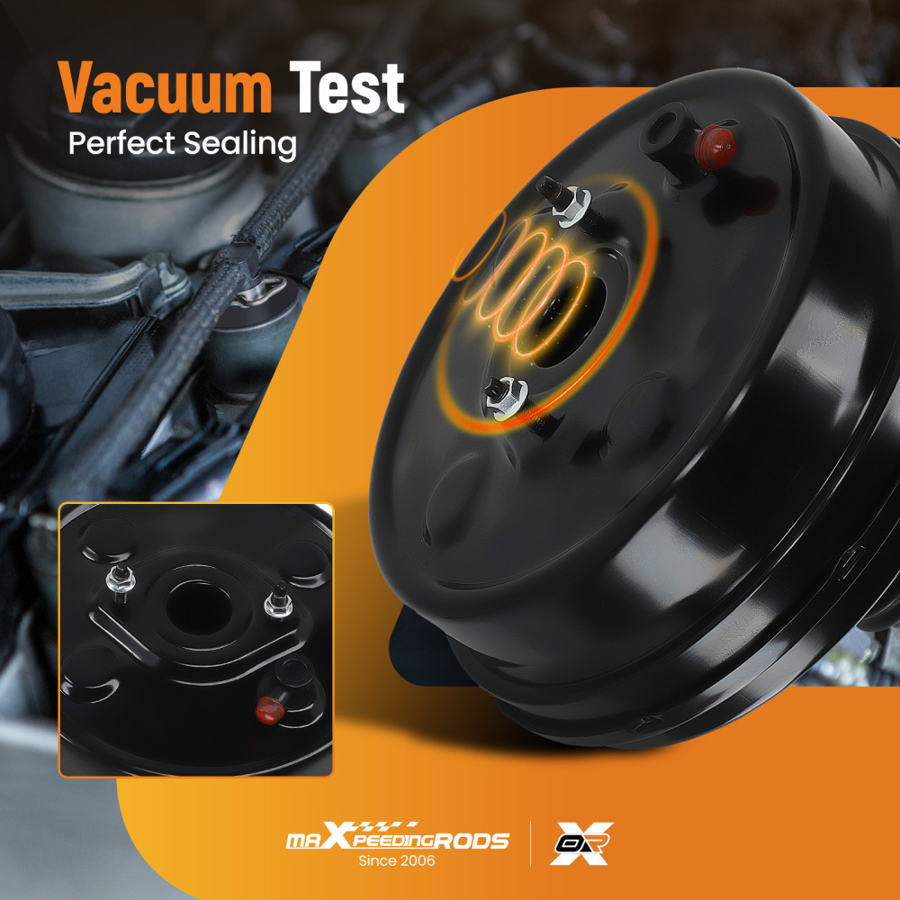 Black Power Brake Booster compatible for Chevrolet Silverado Compatible for GMC Sierra 2005-2007