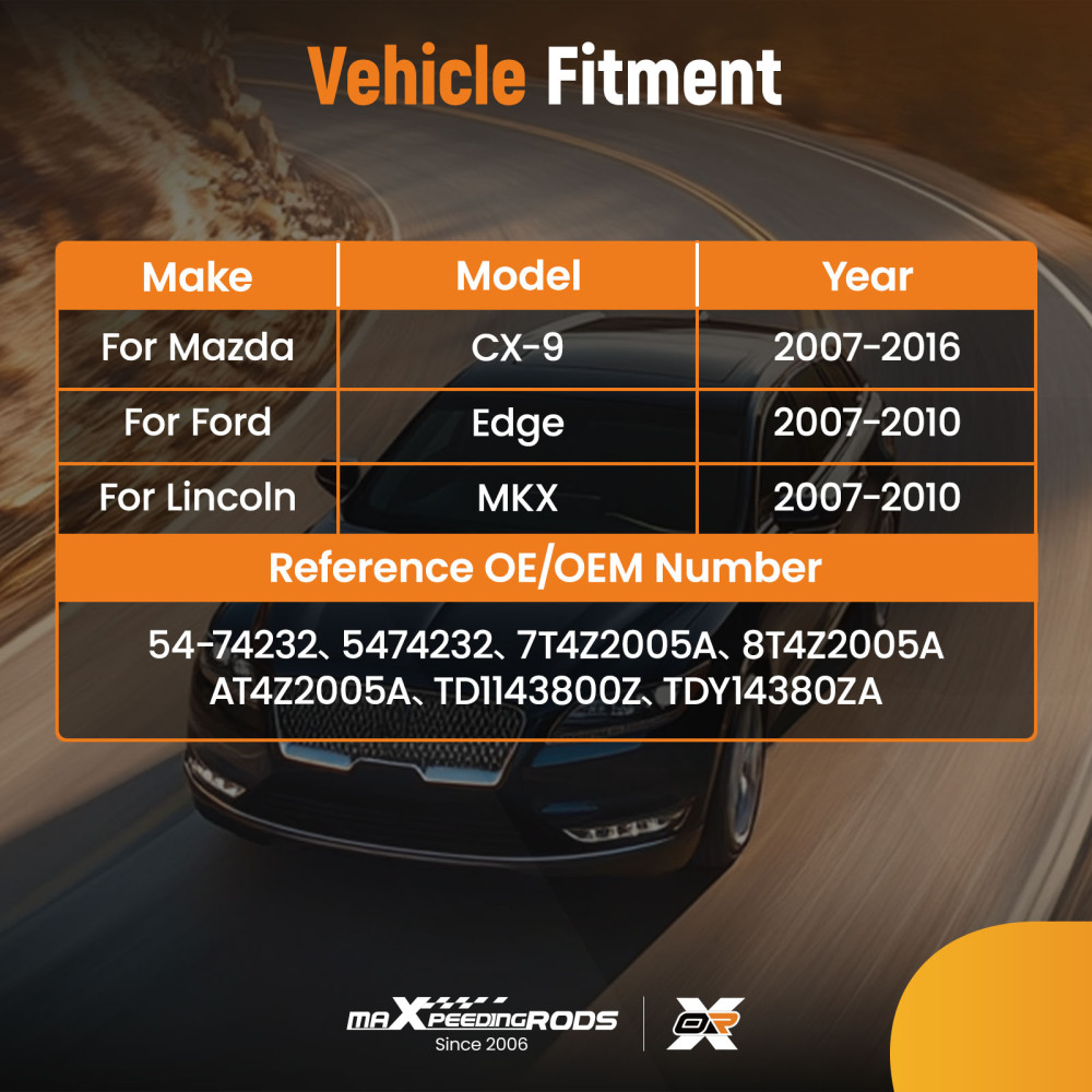 Power Brake Booster compatible for Ford Edge compatible for Lincoln MKX 2007-2010 54-74232 8T4Z2005A