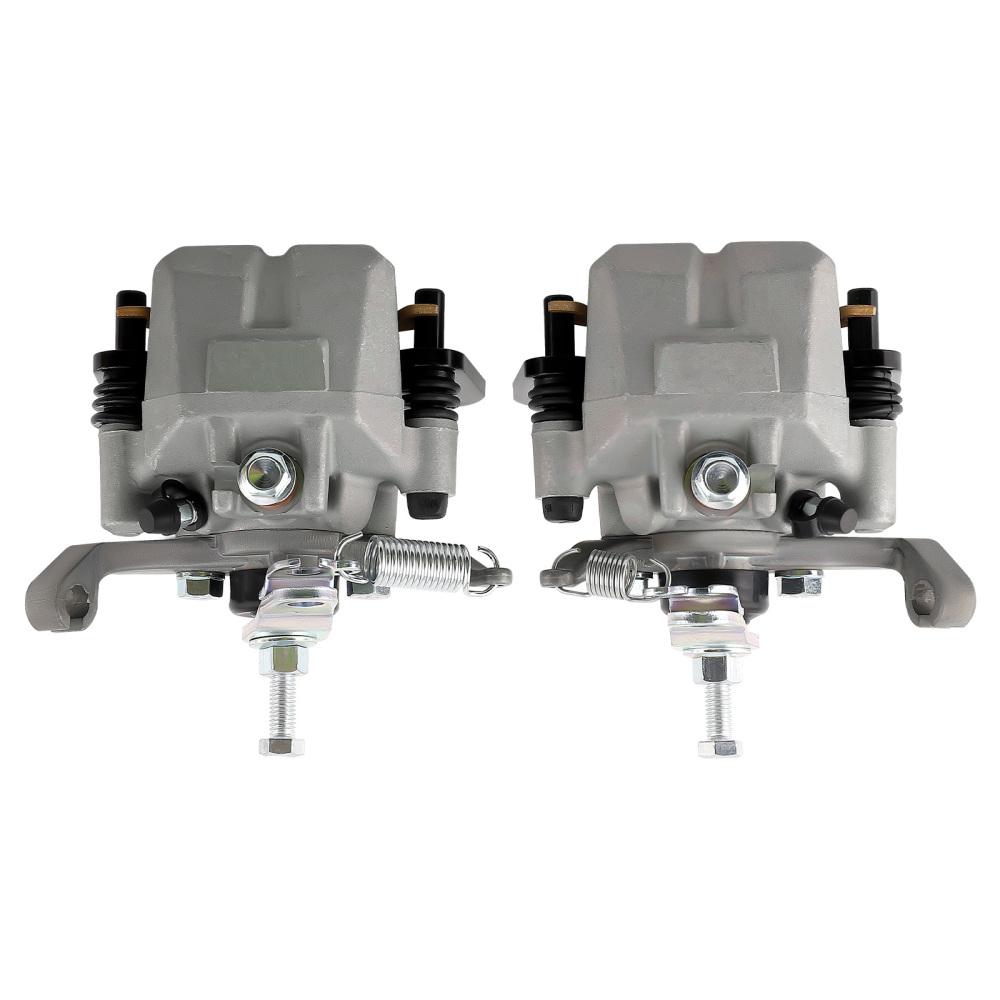 Rear Left + Right Brake Caliper W/Pad compatible for Kawasaki Mule PRO DX DXT FXR FXT 15-23