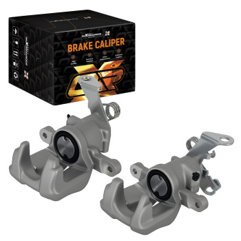 Pair Brake Caliper Rear LeftRight compatible for Vauxhall Corsa D 2007-14 51854067 36mm