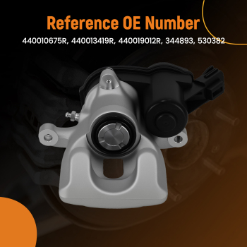 REAR RIGHT BRAKE CALIPER compatible for RENAULT MEGANE SCENICFLUENCE 440010675R 274MM