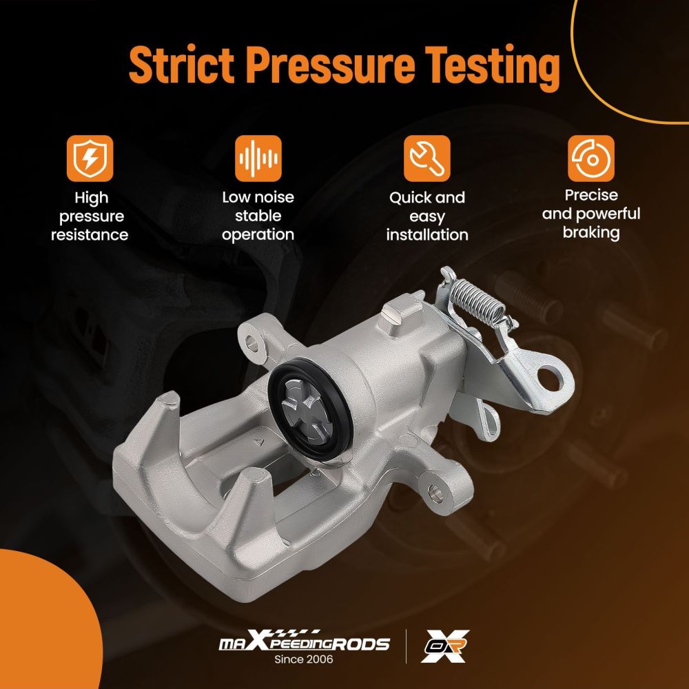 Rear Left Brake Caliper compatible for Renault Megane 2/3/4 Clio Fluence Scénic Twingo Wind