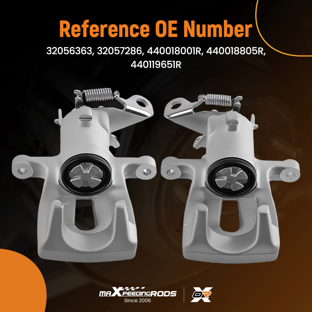 Pinza Freno Posteriore Sinistra + Destra compatibile per Renault Clio IV 15-19 Fluence 10-19