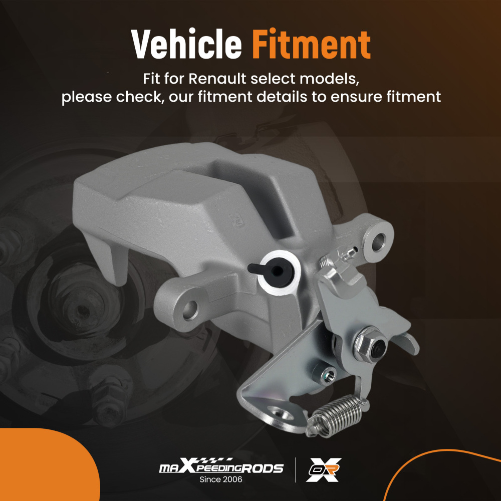 Brake Caliper Rear Right compatible for Renault Megane MK2 MK3/4 03-On Scenic Fluence Clio