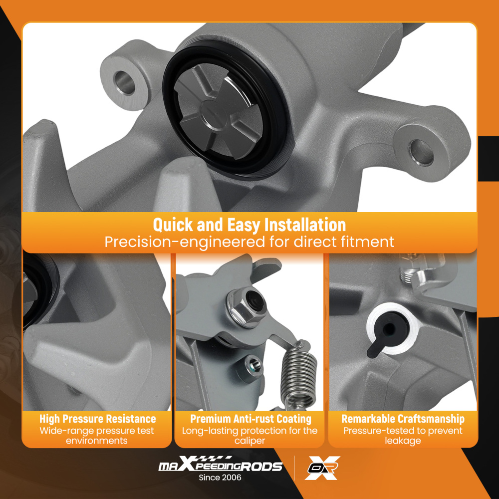 Brake Caliper Rear Right compatible for Renault Megane MK2 MK3/4 03-On Scenic Fluence Clio