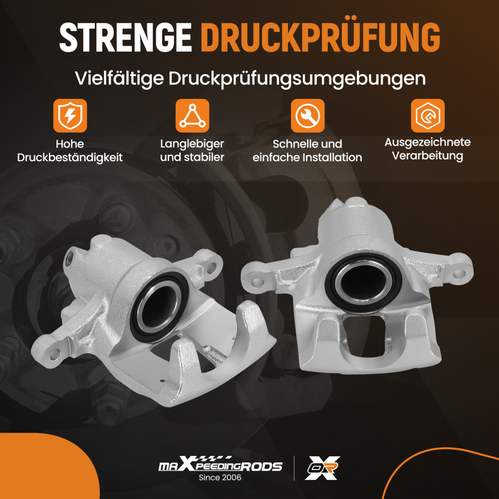 2 Pinza Freno Posterioriore Sinistra Destra For Mercedes-Benz Viano Mixto W639