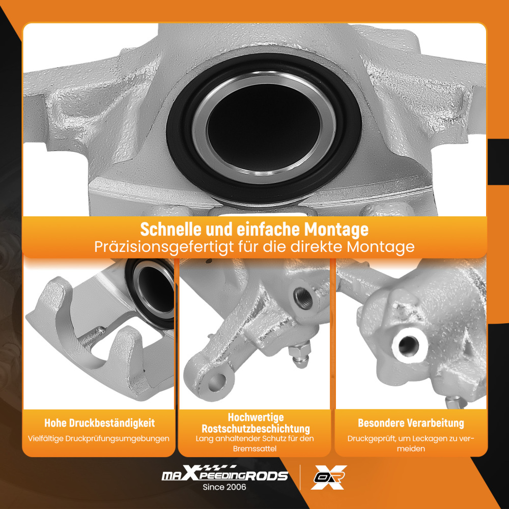 2 Pinza Freno Posterioriore Sinistra Destra For Mercedes-Benz Viano Mixto W639